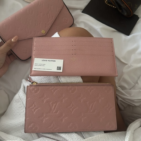 Felicie pochette inserts brand new both leather - Louis Vuitton - Picture 8 of 9